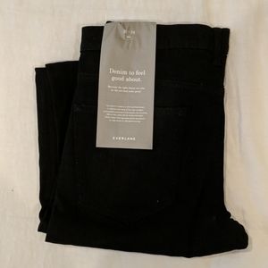 Everlane black denim jeans 32/34